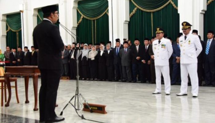 Tiga Pesan Ridwan Kamil untuk Rudy Gunawan dan Helmi Budiman