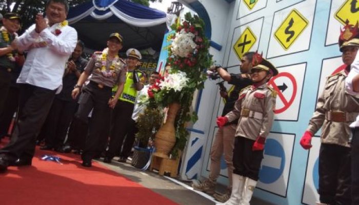 Pertama di Garut, Pasirmuncang Ditetapkan Sebagai Kampung Tertib Lalu Lintas