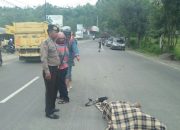 Mobil Tangki Kontra Sepeda Motor di Leles, Pemotor Tewas Seketika
