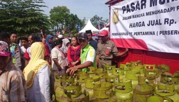 Gas LPG 3 Kilogram Dijual Murah di Garut, Warga Antusias Membeli