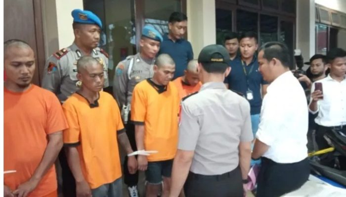 Tujuh Tersangka Kasus Curanmor Diamankan Polres Garut