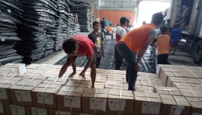 Percepat Sortir Surat Suara, KPU Garut Terjunkan Anggota PPK dan PPS