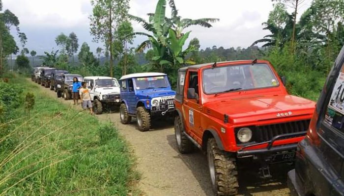 Offroader Sejumlah Daerah di Indonesia Mengikuti Cikuray Adventure