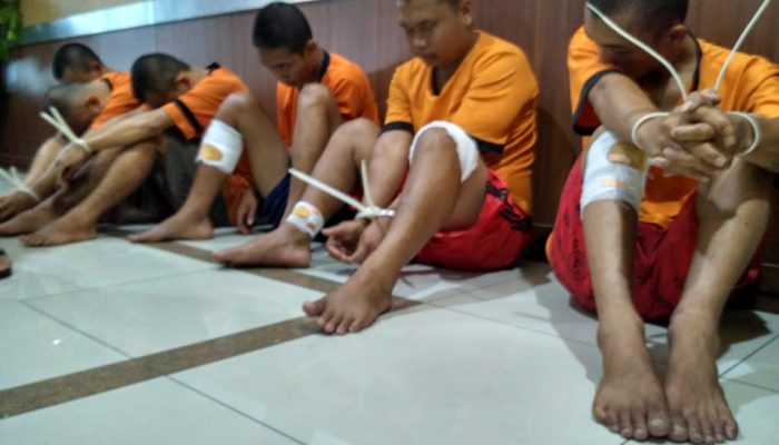 Enam Pencuri Ranmor di Garut Dihadiahi Tembakan “Timah Panas”