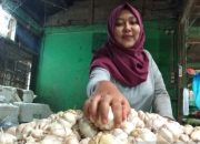 Stok Melimpah, Harga Bawang Putih di Pasar Induk Garut Turun Drastis