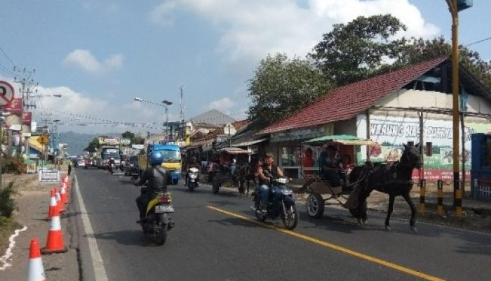 Delman Masih Beroperasi di Jalur Mudik Garut, Jadi Penghambat Lajunya Kendaraan