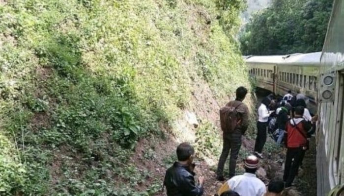 Lagi, Kereta Api Anjlok di Nagreg, Kali Ini Menimpa KA Serayu Pagi