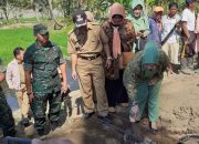 TNI Bantu Pembangunan Rumah Janda Tua Miskin di Kabupaten Garut