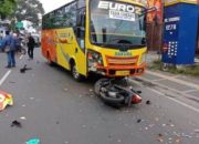 Polisi Selidiki Kecelakaan Bus yang Akibatkan Satu Orang Tewas