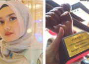 Protokoler Laras Anisa dan KPU Garut Raih Piala Humas Jabar 2019