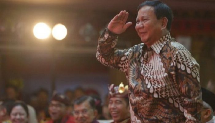 Prabowo Jadi Inspektur Upacara HUT Kemerdekaan di Kantor DPP Gerindra