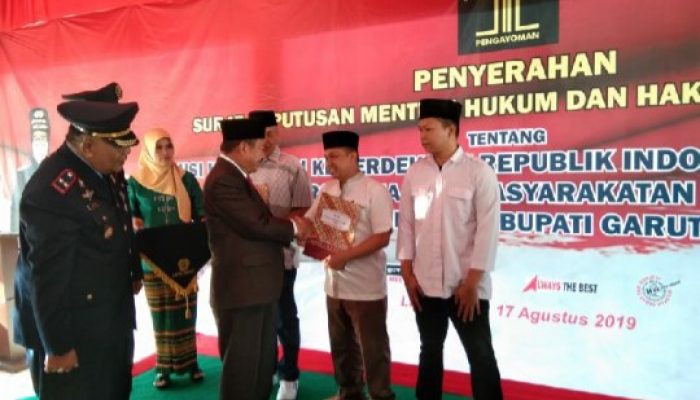 Dapat Remisi HUT RI, Mantan Ketua Bawaslu Garut Bebas dari Penjara