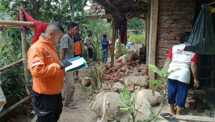 Empat Rumah di Garut Rusak Akibat Gempa Banten, Dua di Banjarwangi