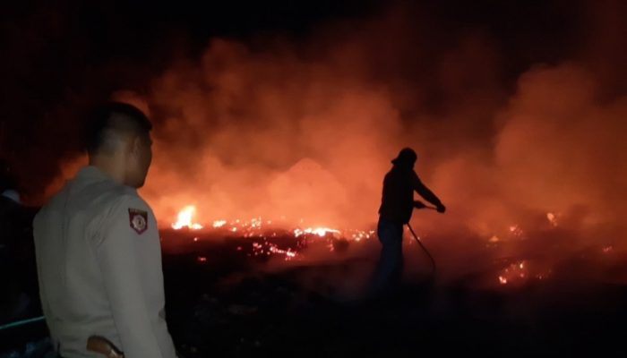 Lima Rumah Panggung dan Satu Permanen Ludes Terbakar di Samarang