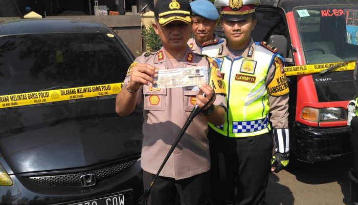 Polres Garut Amankan Ratusan Kendaraan dan Temukan STNK Palsu