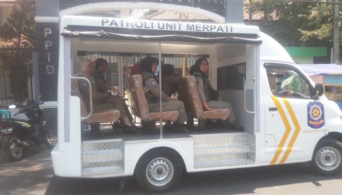 Untuk Lebih Humanis, Satpol PP Garut Dilengkapi oleh Satgas Merpati