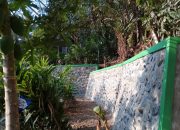 Dibangun TPT dan Drainase, Warga Tiga Kampung di Cisewu Gembira