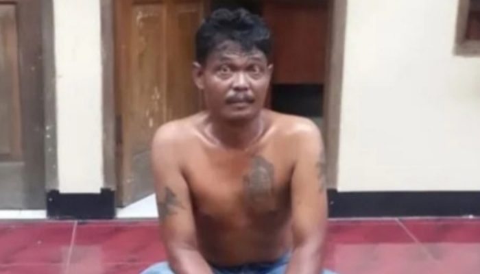 Inilah Tampang Preman Bertato di Garut yang Nangis Saat Diciduk Polisi