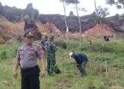Polisi Tanam Ribuan Pohon Antisipasi Bencana Alam di Garut