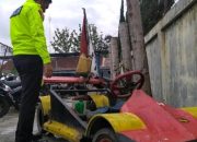 Polisi Garut Tilang Mobil Mirip Formula 1, Pemiliknya Belum Datang