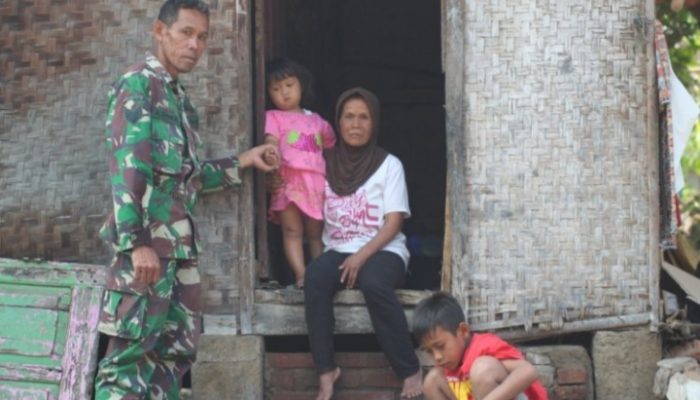 Anggota Koramil di Garut Hibahkan Tanahnya untuk Janda Tua