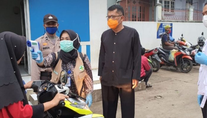 Pasar Wanaraja Tetap Buka, Tapi Interaksi Pedagang-Pembeli Dibatasi