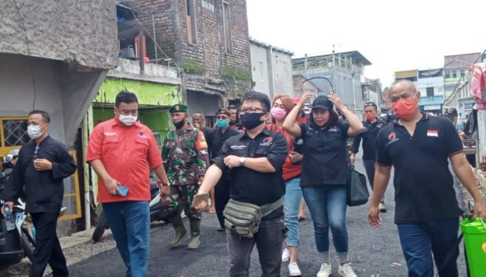PDIP Garut Cegah Corona, Kini Menyasar Kelurahan Pakuwon dan Ciwalen