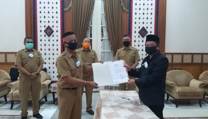 Bupati Garut Tunjuk Nurdin Yana  Sebagai Plh Sekda Gantikan Almarhum Deni Suherlan