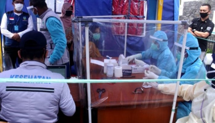 Rapid Test di 22 Check Point di Garut Temukan Empat Reaktif Covid-19