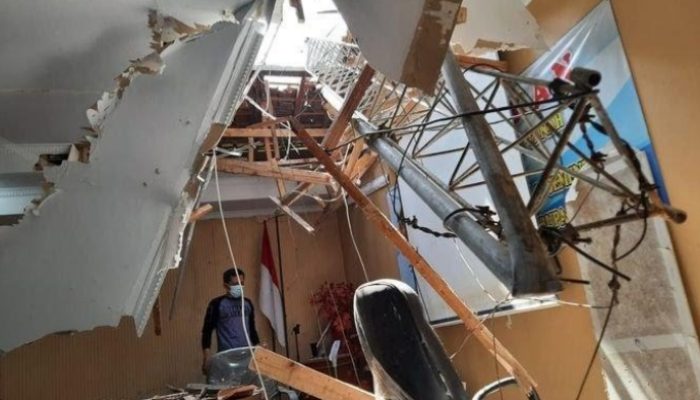 Tower BPN Garut Roboh, Seorang Pekerja Tewas Setelah Terjatuh dari Tower