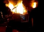 Tiga Rumah Permanen di Banjarwangi Hangus Terbakar, Kerugian Rp200 Juta