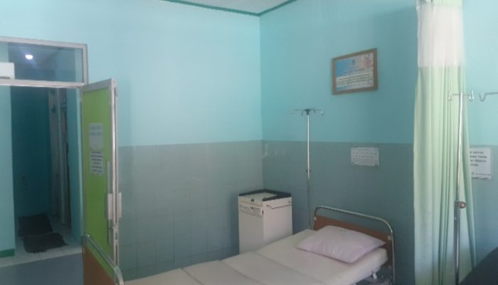 Kembali Dilabur, Kini Kondisi Dinding Ruangan Puskesmas Cisewu Tampak Fresh