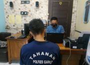 Polres Garut Amankan Seorang Pria Tersangka Penyalahgunaan Sabu