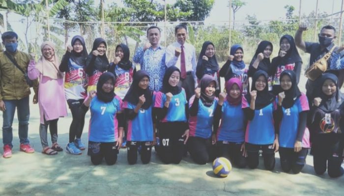 Digelar Saat Pandemi, Peserta Turnamen Volybal di Mekarmukti Diwajibkan Pakai Masker