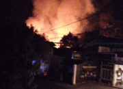 Kebakaran Terjadi di Cikajang, Enam Rumah Semi Permanen Menjadi Abu