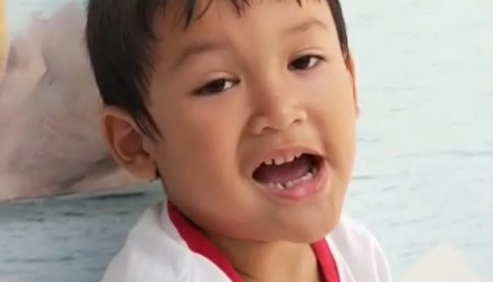 Anak Kadisdik Garut yang Berusia Tiga Tahun Mejeng di IG Peduli Pencegahan Covid-19