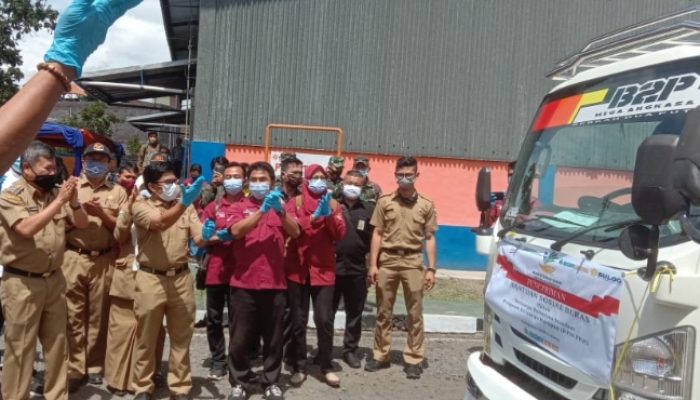 140.778 KPM PKH di Garut Terima BSB Masing-masing 45 Kilogram