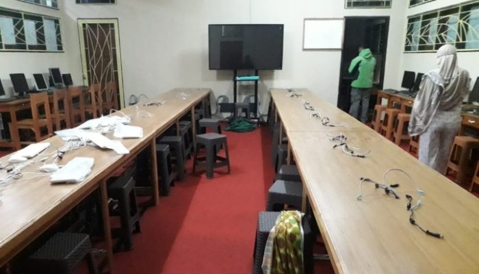 SMPN 2 Banjarwangi Garut Kemalingan, 38 Unit Komputer Raib