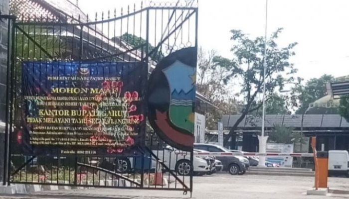 Mulai Hari Ini Setda Garut Tutup Gegara 4 Pendamping Bupati Covid-19