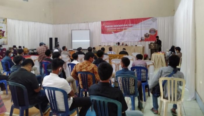 FKSS Gelar Sarasehan dan Peresmian Lapangan Multifungsi di Desa Sukamukti