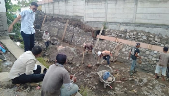 Proyek Normalisasi Sungai Ciojar Senilai Rp2,8 Miliar Tengah Berlangsung