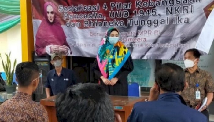 Di Garut, Mulan Jameela Sosialisasi Empat Pilar Kebangsaan dan Tiga “M”