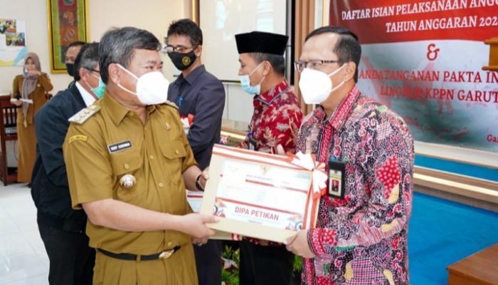 Menurun, Pagu DIPA dan TKDD Garut Tahun 2021 Sebesar Rp1,626 Triliun
