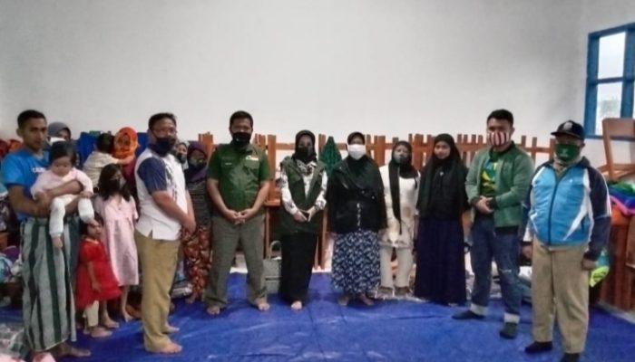 Pengurus Jabar Bergerak Garut Tinjau Lokasi dan Pengungsi Bencana Talegong