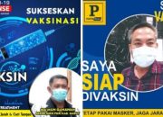 Sejumlah Warga Garut Kampanyekan “Saya Siap Divaksin” Lewat Foto di Medsos