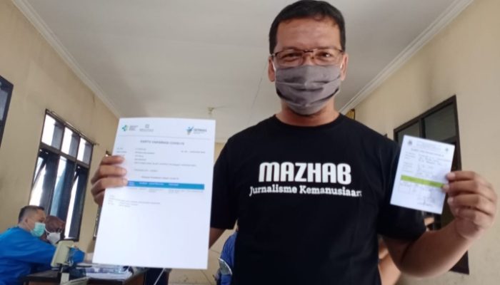 PWI Garut Apresiasi Vaksinasi Covid-19 untuk Wartawan