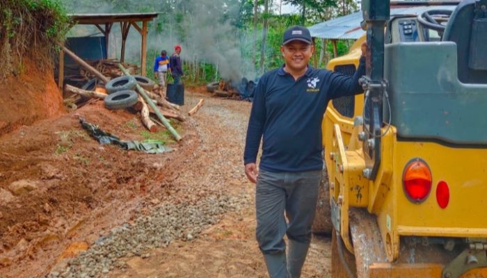 Pembangunan Jalan, Program Prioritas Kades Margamulya Cisompet