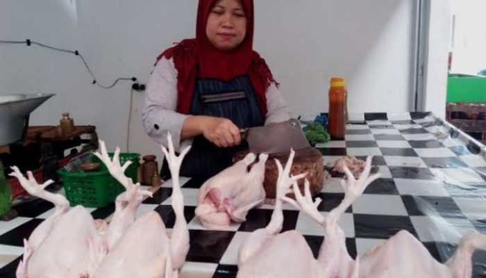 Harga Daging Ayam di Garut Naik Gegara Ada Pencairan Bansos?