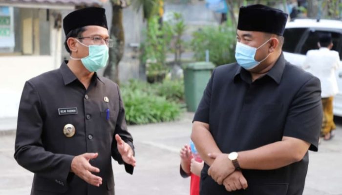 Pernah Bersebrangan, Dua Ketua Parpol di Garut Akrab dalam Kegiatan Santunan