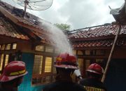 Sebuah Rumah Permanen di Leuwigoong Terbakar Minggu Pagi